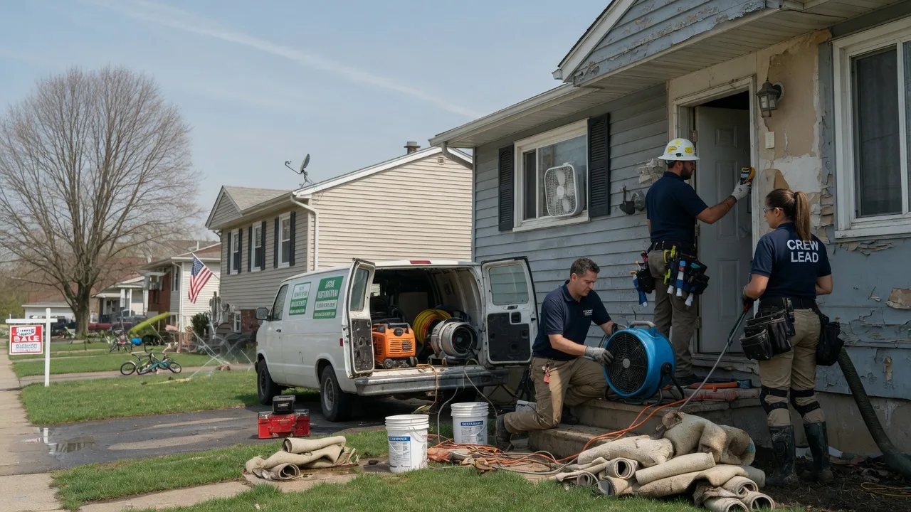 Flood Cleanup in Reed City, MI near me