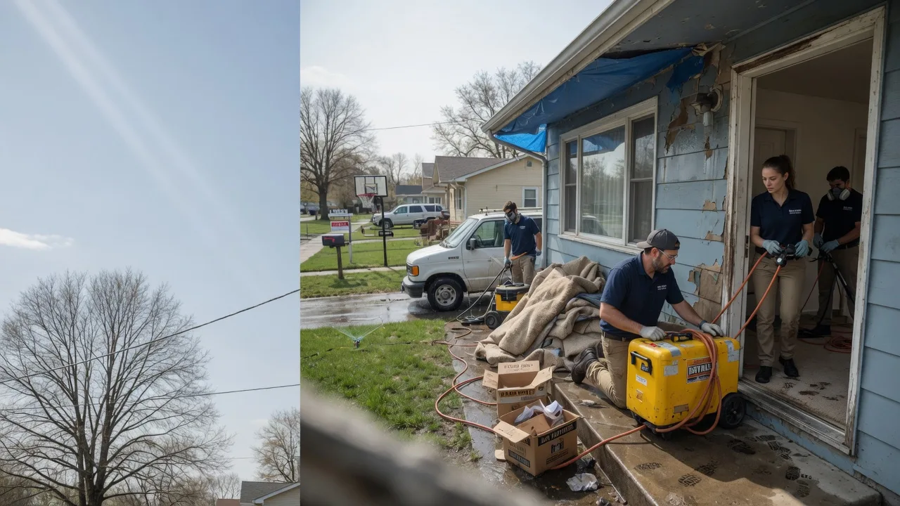 Basement Flood Cleanup in Reed City, MI near me